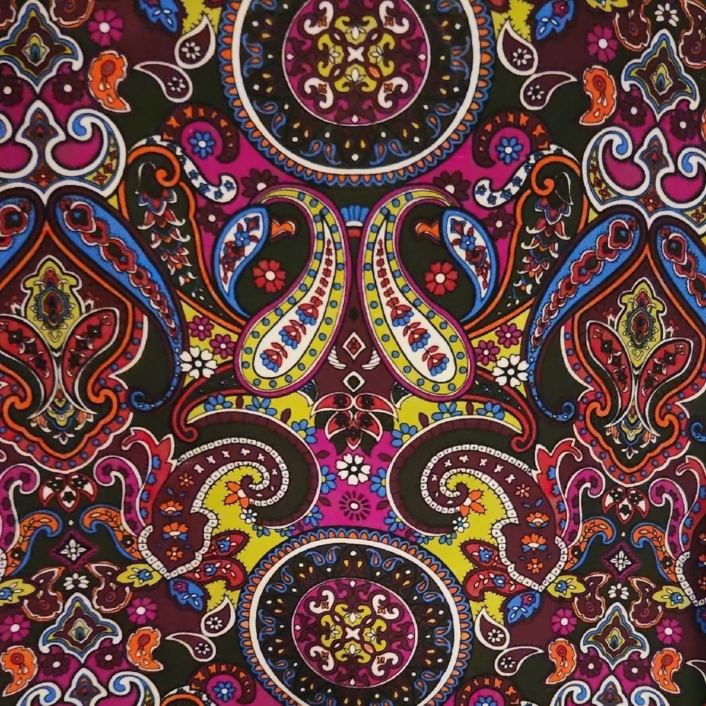 Zac & Rachel Red Graphic Relaxed Blouse - Picture 4 of 8